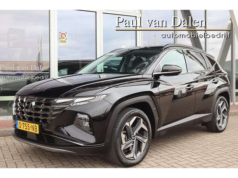 Zwart Occasion 2023 Hyundai Tucson Premium SUV | € 33.900 (Eerlijke prijs) - Afbeelding 1/4