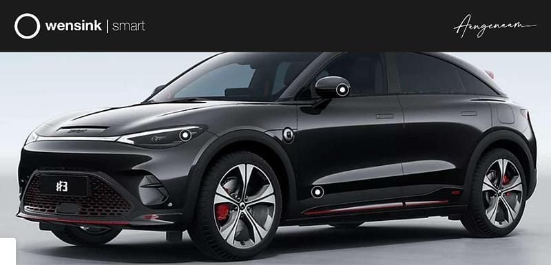 Zwart Nieuw 2025 Smart #3 Brabus SUV | € 39.250 (Super prijs) - Afbeelding 1/4