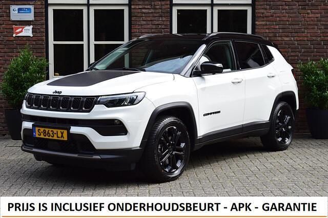 Wit Occasion 2023 Jeep Compass SUV | € 24.499 (Super prijs) - Afbeelding 1/4