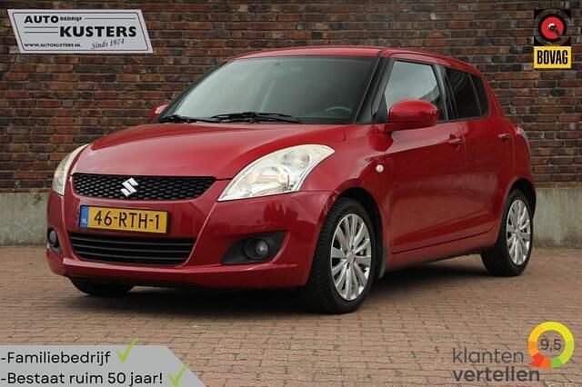 Rood Gebruikt 2011 Suzuki Swift Exclusive Hatchback | € 4.495 (Eerlijke prijs) - Afbeelding 1/4