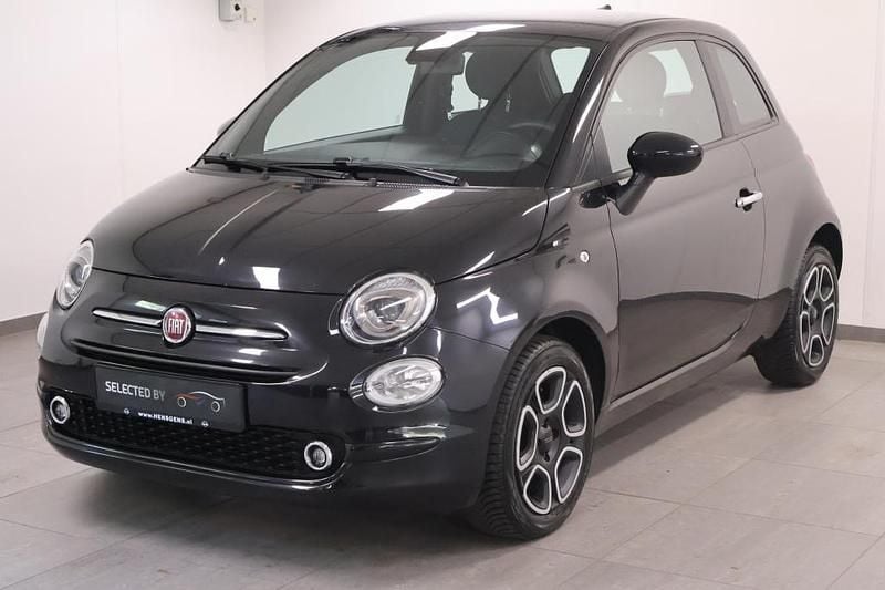 Zwart Gebruikt 2022 Fiat 500 Club Hatchback | € 11.794 (Super prijs) - Afbeelding 1/4