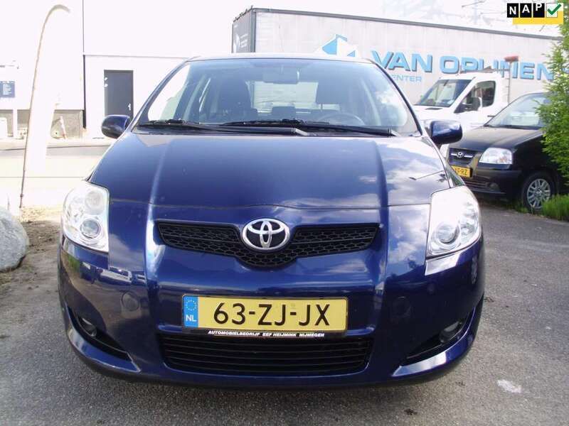 Occasion Toyota Auris Sol 97 PK (71 kW) 2008 Blauw, metallic lak Hatchback