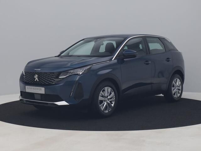 Blauw Gebruikt 2021 Peugeot 3008 Active SUV | € 19.250 (Super prijs) - Afbeelding 1/4