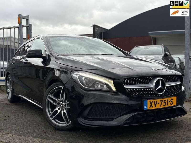 Zwart, metallic lak Gebruikt 2019 Mercedes CLA180 Shooting Brake AMG line Stationwagen | € 19.950 (Eerlijke prijs) - Afbeelding 1/4
