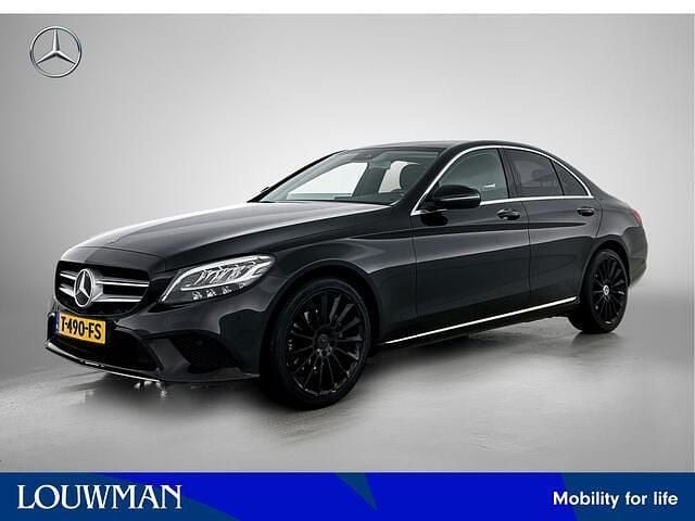 Occasion Mercedes C180 Advantage 157 PK (115 kW) 2019 Zwart Sedan