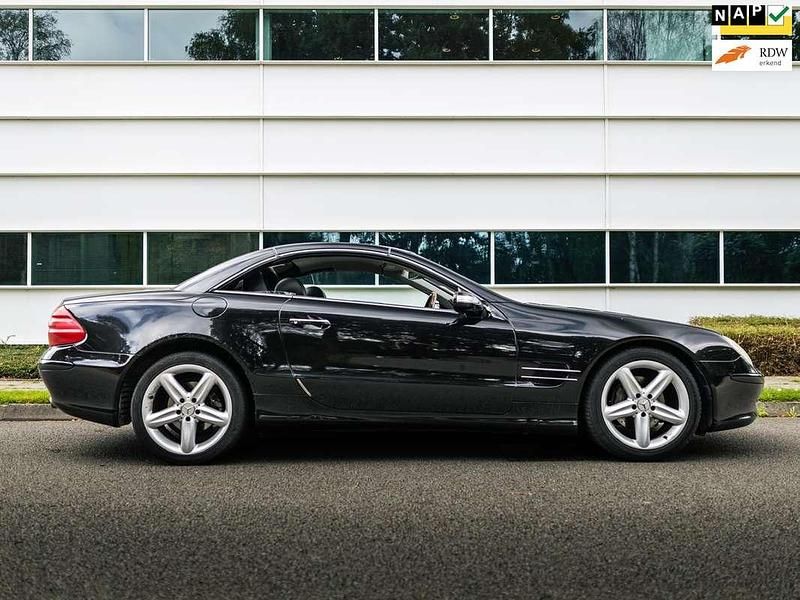 Zwart Gebruikt 2005 Mercedes SL350 Cabriolet | € 7.950 - Afbeelding 1/4