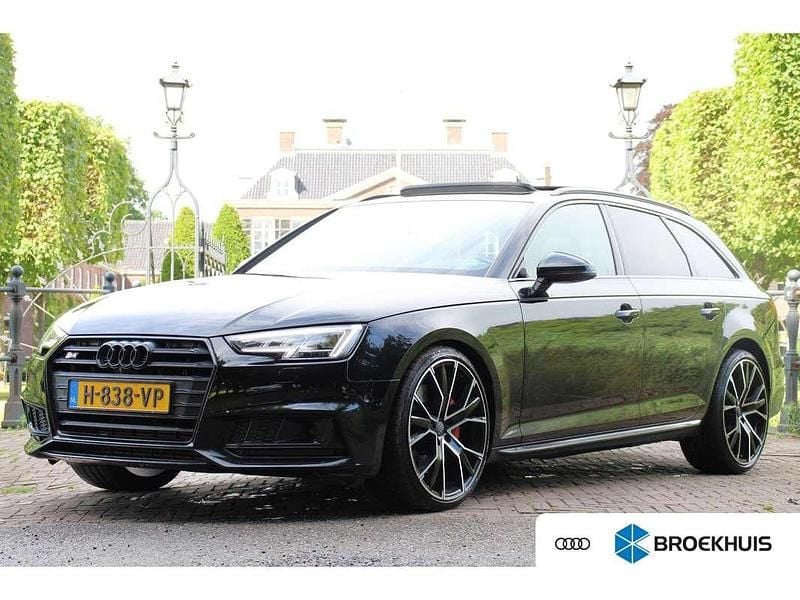 Zwart Gebruikt 2018 Audi S4 Proline Stationwagen | € 39.900 (Iets duurder) - Afbeelding 1/4
