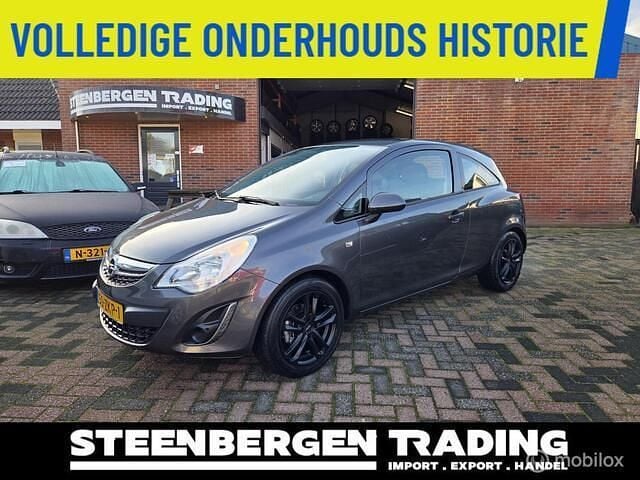 Grijs Gebruikt 2012 Opel Corsa Color Edition Hatchback | € 2.795 - Afbeelding 1/4