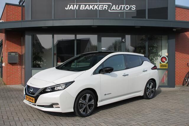 Wit Gebruikt 2018 Nissan Leaf Tekna Hatchback | € 10.900 (Iets duurder) - Afbeelding 1/4