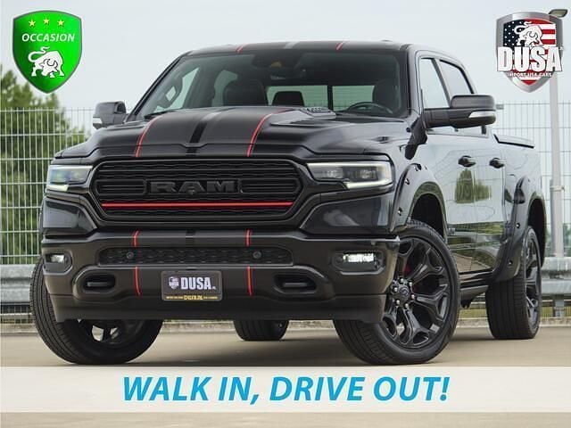Zwart Gebruikt 2020 Dodge Ram Limited Pickup | € 44.950 (Super prijs) - Afbeelding 1/4