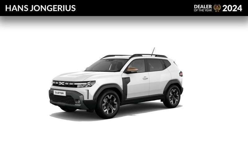 Wit Nieuw 2025 Dacia Duster Extreme SUV | € 32.050 (Goede deal) - Afbeelding 1/4