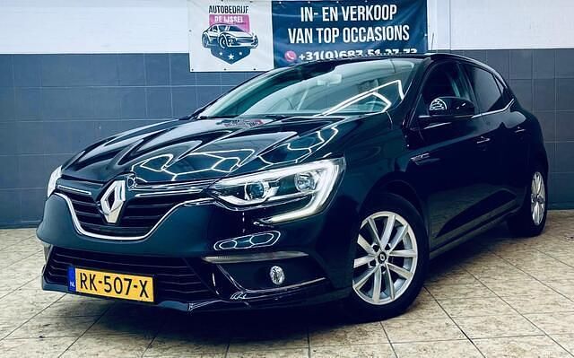 Zwart Gebruikt 2017 Renault Mégane IV LIMITED Hatchback | € 9.995 (Eerlijke prijs) - Afbeelding 1/4
