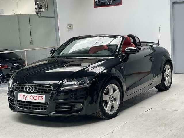 Zwart Gebruikt 2010 Audi TT S-Line Cabriolet | € 16.900 - Afbeelding 1/4