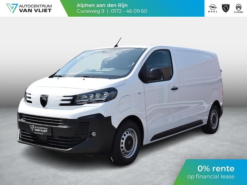 Wit Nieuw 2025 Peugeot e-Expert Van | € 40.455 (Eerlijke prijs) - Afbeelding 1/4