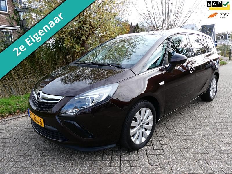 Bruin Gebruikt 2012 Opel Zafira Edition MPV | € 7.495 (Eerlijke prijs) - Afbeelding 1/4