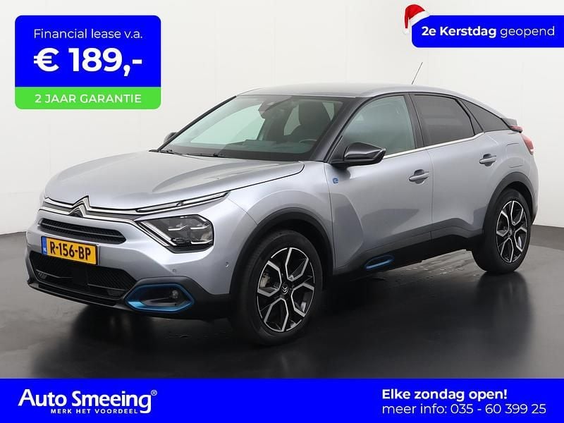 Grijs Gebruikt 2021 Citroën e-C4 Shine SUV | € 15.690 (Eerlijke prijs) - Afbeelding 1/4