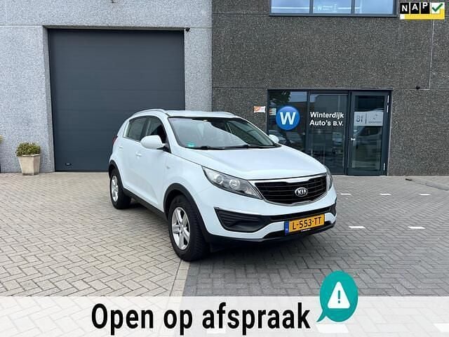 Wit Gebruikt 2014 Kia Sportage Comfort SUV | € 8.750 (Goede deal) - Afbeelding 1/4