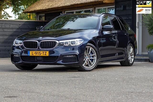 Zwart Gebruikt 2020 BMW 530 Executive Stationwagen | € 28.950 (Super prijs) - Afbeelding 1/4
