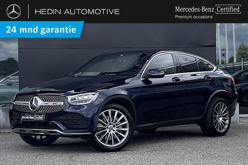 Blauw Gebruikt 2020 Mercedes GLC300e AMG line Coupé | € 43.750 (Eerlijke prijs) - Afbeelding 1/4