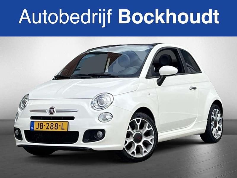 Wit Gebruikt 2016 Fiat 500C Sport Cabriolet | € 10.400 (Eerlijke prijs) - Afbeelding 1/4