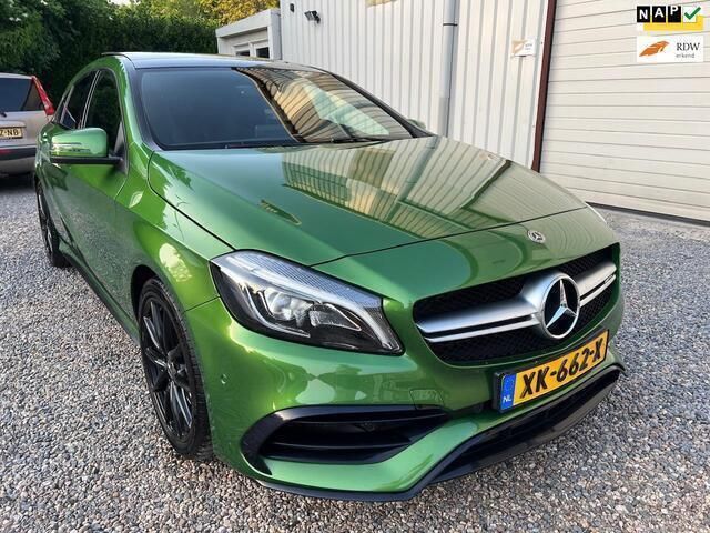 Groen Gebruikt 2017 Mercedes A45 AMG AMG Hatchback | € 28.999 (Super prijs) - Afbeelding 1/4