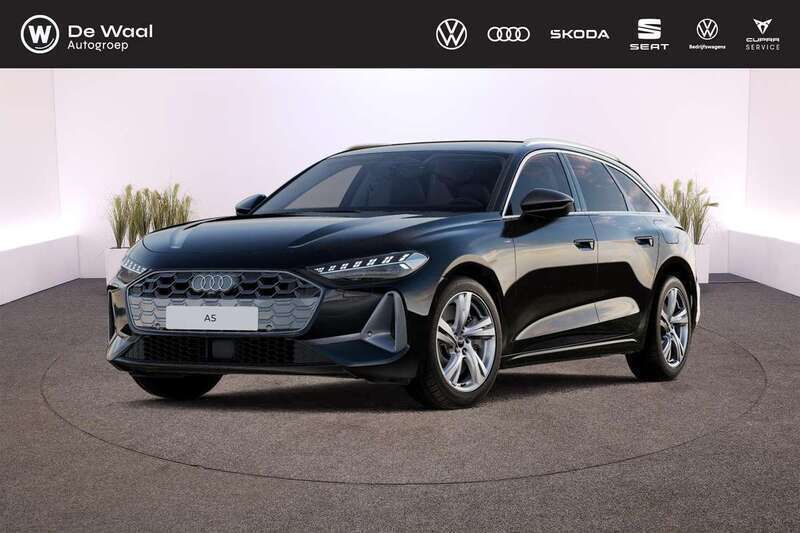 Zwart, metallic lak Nieuw 2025 Audi A5 Advanced Coupé | € 59.989 (Eerlijke prijs) - Afbeelding 1/4