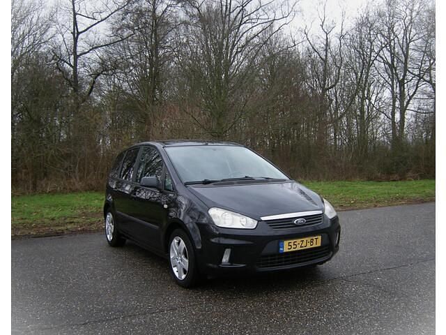 Zwart (metallic) Occasion 2008 Ford C-MAX Trend MPV | € 3.950 (Eerlijke prijs) - Afbeelding 1/4