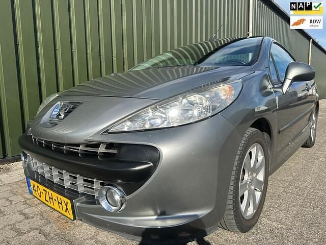 Grijs Gebruikt 2008 Peugeot 207 CC Cabriolet | € 2.399 (Goede deal) - Afbeelding 1/4