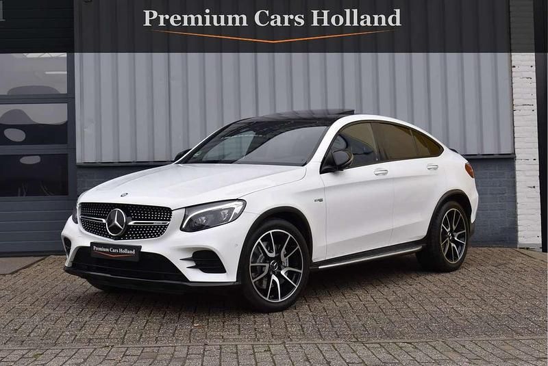 Occasion Mercedes GLC43 AMG AMG 367 PK (269 kW) 2017 Wit Coupé