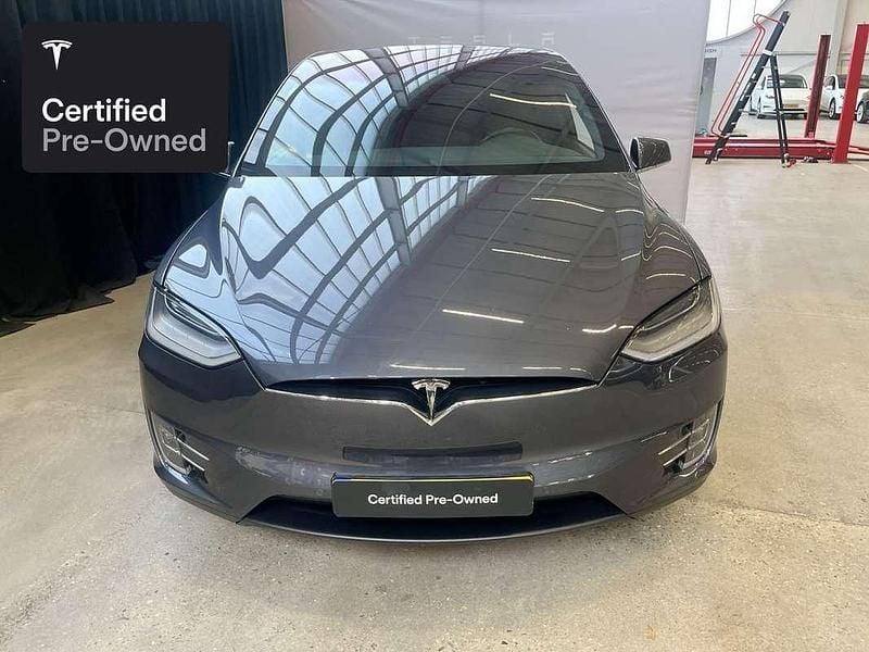 Occasion Tesla Model X Long Range AWD 309 kW (421 PK) 2020 Zilver SUV