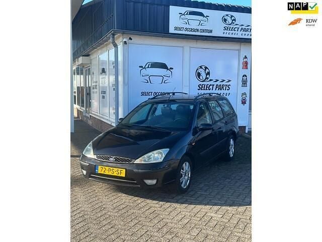 Zwart Occasion 2004 Ford Focus Futura Stationwagen | € 950 (Eerlijke prijs) - Afbeelding 1/4