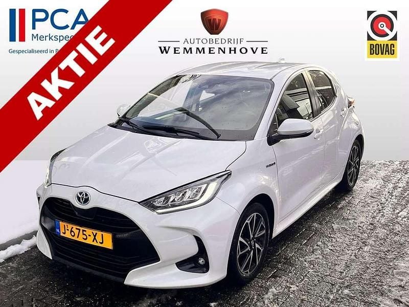 Wit Occasion 2020 Toyota Yaris Hybrid Edition Hatchback | € 15.995 (Eerlijke prijs) - Afbeelding 1/4