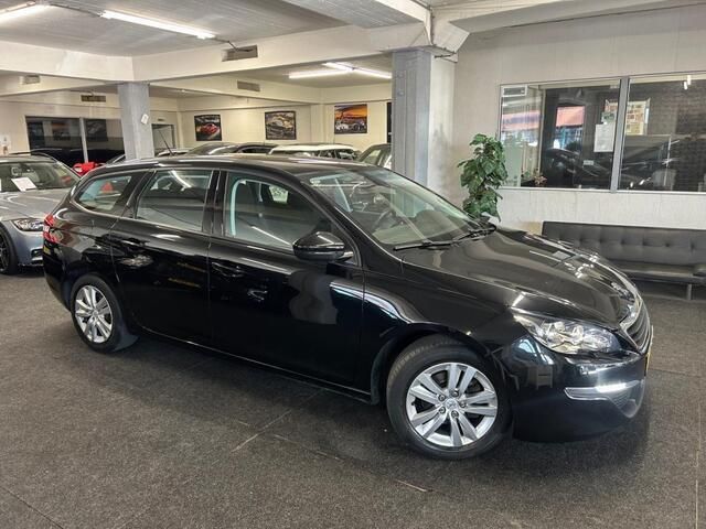 Zwart Gebruikt 2015 Peugeot 308 Active Stationwagen | € 5.495 (Eerlijke prijs) - Afbeelding 1/4