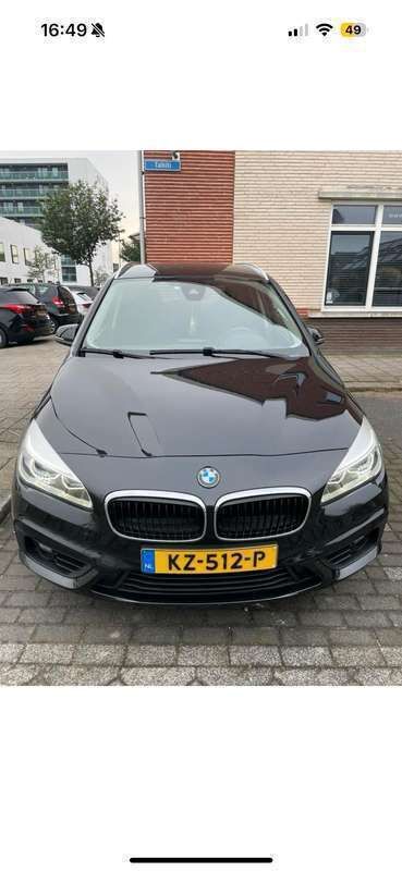 Zwart Gebruikt 2017 BMW 218 Gran Tourer MPV | € 11.995 (Goede deal) - Afbeelding 1/4
