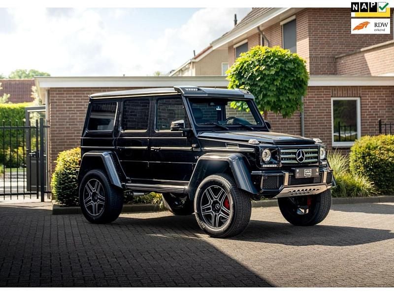 Zwart Gebruikt 2016 Mercedes G500 4x4² SUV | € 159.950 - Afbeelding 1/4