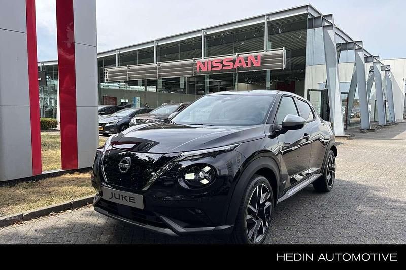 Zwart Nieuw 2024 Nissan Juke SUV | € 35.623 (Eerlijke prijs) - Afbeelding 1/4