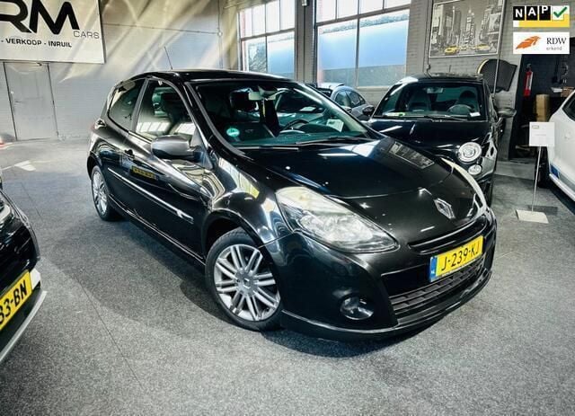 Zwart Gebruikt 2010 Renault Clio II GT Hatchback | € 4.199 (Goede deal) - Afbeelding 1/4