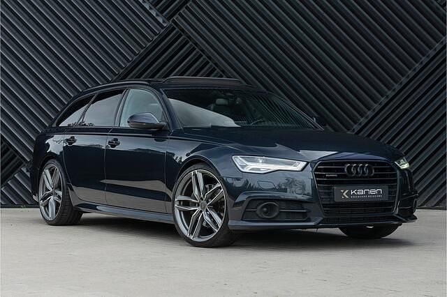 Blauw Gebruikt 2017 Audi A6 S-Line Stationwagen | € 16.900 (Super prijs) - Afbeelding 1/4