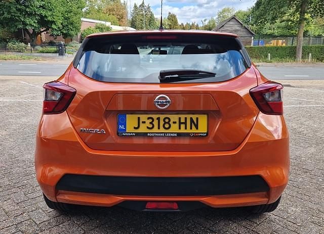 Occasion Nissan Micra Acenta 101 PK (74 kW) 2020 Oranje Hatchback
