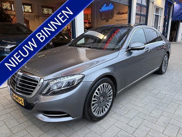 Grijs Occasion 2016 Mercedes S350 Prestige Sedan | € 18.950 - Afbeelding 1/4