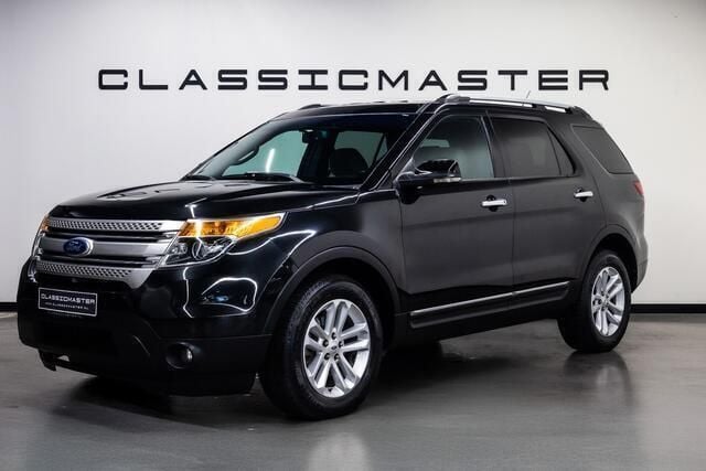 Zwart, metallic lak Gebruikt 2012 Ford Explorer XLT SUV | € 25.950 - Afbeelding 1/4