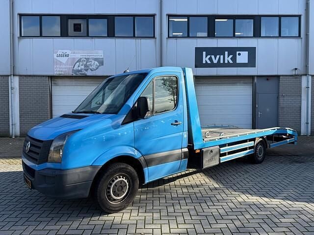Blauw (metallic) Gebruikt 2017 VW Crafter Van | € 14.950 - Afbeelding 1/4