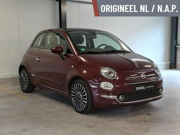Rood Gebruikt 2015 Fiat 500 Hatchback | € 6.950 (Eerlijke prijs) - Afbeelding 1/4