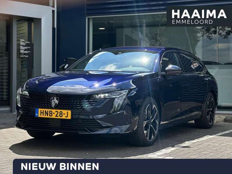 Blauw Nieuw 2025 Peugeot 508 Allure Stationwagen | € 49.950 (Eerlijke prijs) - Afbeelding 1/4
