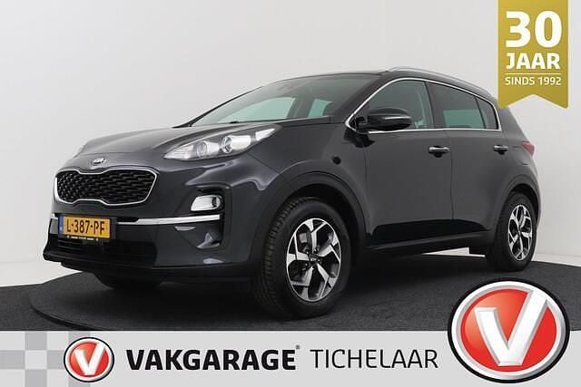 Zwart Gebruikt 2018 Kia Sportage SUV | € 16.399 (Eerlijke prijs) - Afbeelding 1/3