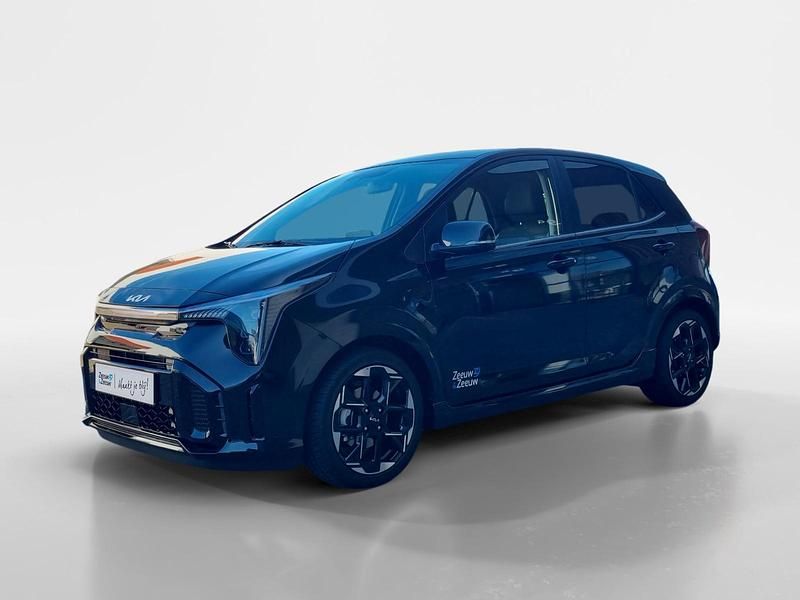 Aurora black pearl/noir aurore nacre/starry night black metallic (abp) Occasion 2025 Kia Picanto GT-Line Hatchback | € 25.040 - Afbeelding 1/4