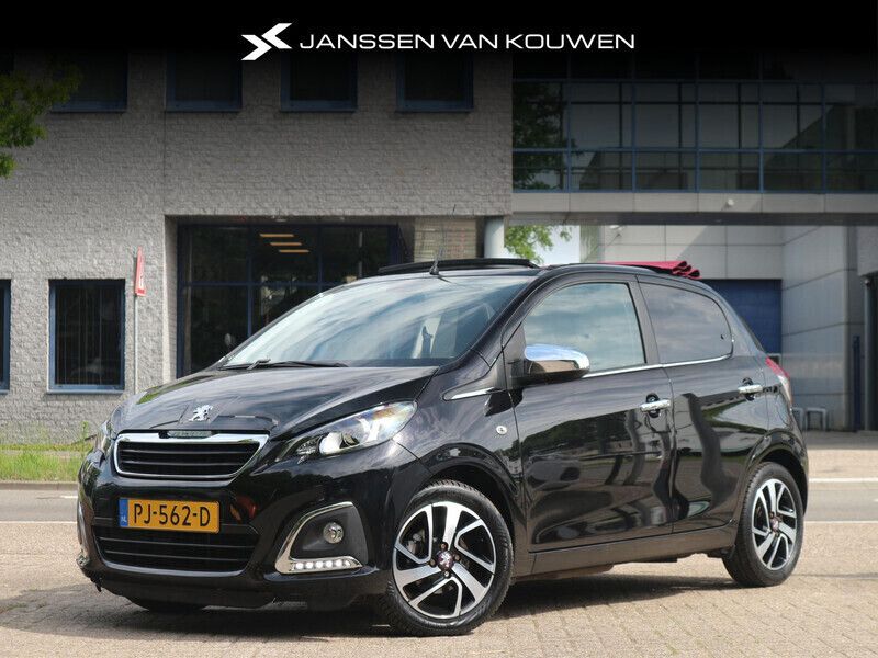 Zwart Gebruikt 2017 Peugeot 108 Allure Hatchback | € 10.945 (Duur) - Afbeelding 1/4