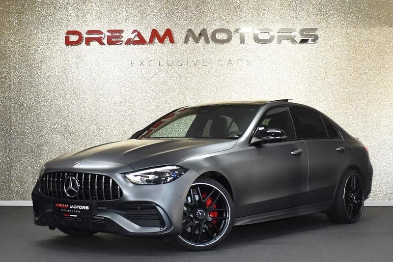 Grijs Gebruikt 2022 Mercedes C63 AMG AMG Sedan | € 54.950 (Duur) - Afbeelding 1/4