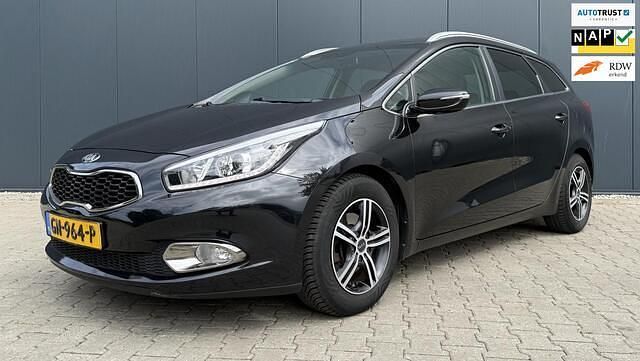 Zwart Gebruikt 2015 Kia Ceed Sportswagon Stationwagen | € 9.450 (Eerlijke prijs) - Afbeelding 1/4