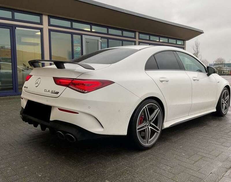 Wit Gebruikt 2020 Mercedes CLA45 AMG AMG Sedan | € 41.200 - Afbeelding 1/4